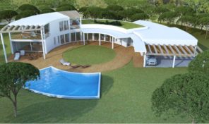 Villa V5 en construction à 400 mètres de la plage Salgados