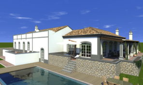 Villa V4 phase finale de construction proche Boliqueime
