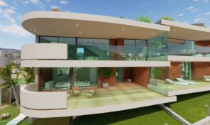 Villa  V2 en construction avec piscine privée à Lagos